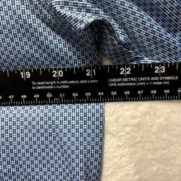 Walter Hagen Golf Polo Shirt Men's Medium Blue Short Sleeve Stretch lightweight - Picture 4 of 9